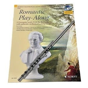 Romantic Play-Along Flute Book w CD Accomp Schott Master By Artem Vassiliev NEW - Picture 1 of 8