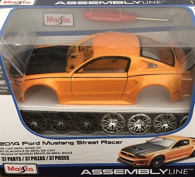 MAISTO 2014 FORD MUSTANG STREET RACER ASSEMBLY LINE 1:24 - Photo 1/4