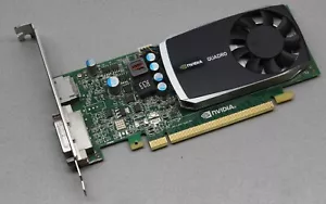DELL NVIDIA Quadro 600 1GB GDDR3 DVI Display Port Graphics Card 04J2NX - Picture 1 of 5