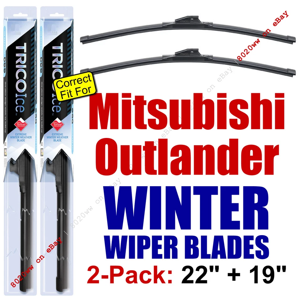 Limpiaparabrisas INVIERNO 2pk Super-Premium Fit 2003-2006 Mitsubishi Outlander 35220/190 Foto 1 de 1