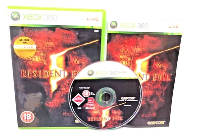 Xbox 360 Resident Evil 5 PAL UK Survival Horror EXCELLENT Condition - Image 1 of 4