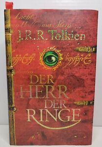 Der Herr der Ringe J.R.R. Tolkien Buch Trilogie - rote Sonderausgabe 2001 Luxus