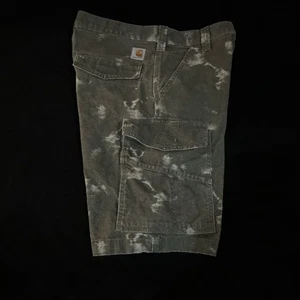 Carhartt Relaxed Fit Rugged Flex Canvas Cargo Shorts Size 30 Camo - Picture 1 of 10