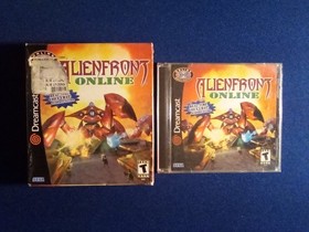 Alien Front Online (Sega Dreamcast, 2001) w/ Box & Manual (No Mic)