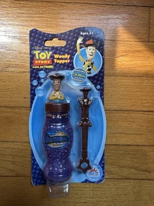 Neuf" Rare Vintage Disney Original Toy Story Woody Topper Enfants Bulles. - Photo 1/5