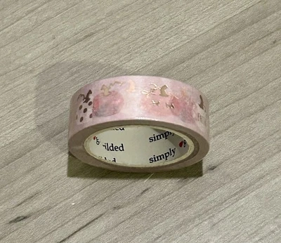 Новый просто позолоченный фиолетовый тыквы День благодарения / Хэллоуин washi ленты 15 мм рулон - Изображение 1 из 2