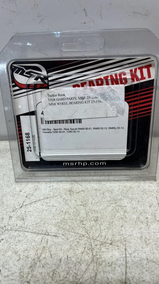 MSR Wheel Bearing Seal Kit Rear  Suzuki RM80 RM85 RM85L  Yamaha YZ80 25-1168 - Image 1 of 3