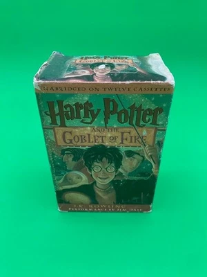 Harry Potter and the Goblet of Fire Unabridged 12 Cassette Audiobook - 2000 - Image 1 of 4