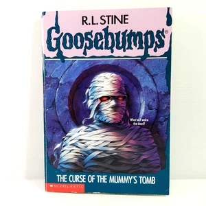 Goosebumps The Curse Of The Mummy's Tomb #5 R L Stine Vintage Book 1993 - Picture 1 of 10