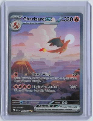Charizard ex Special Illustration Rare SV: Scarlet & Violet 151 199/165 NM - Image 1 of 2