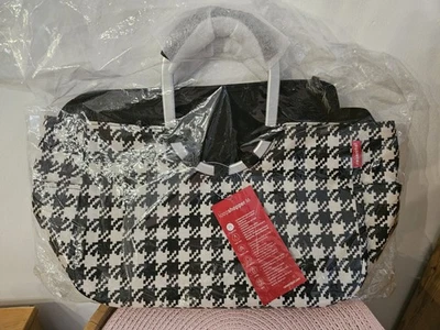 Reisenthel Loopshopper M Neu Hahnentrittmuster Fifties Black - Bild 1 von 4