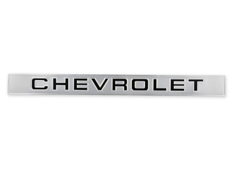 Brothers Trucks 06-150 Tailgate Band Molding - Silver with Black Lettering