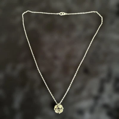 Givenchy Silver Logo Necklace with Stones - Image 1 of 4