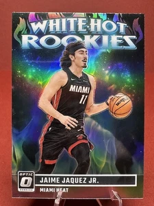 2023-24 Panini Donruss Optic - White Hot Rookies Jaime Jaquez Jr. #13 Holo Prizm - Picture 1 of 2