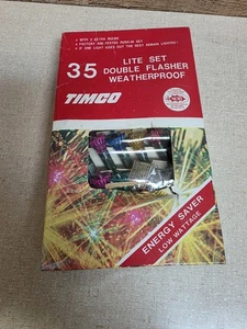 Vintage Timco 35 Light Multicolor For Indoor Outdoor new - Picture 1 of 8