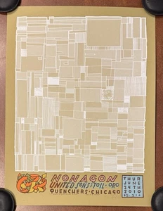 Jay Ryan Poster Nonagon Poster S# 170 United Sons Of Toil Art Print Chicago 2010 - Picture 1 of 6