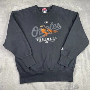 Sudadera De Colección Baltimore Orioles Hombres Grande* Pájaro Negro Béisbol MLB Majestuosa - Imagen 1 de 14