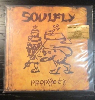 Soulfly Prophecy Vinyl Music On Vinyl LE 2000 Gold With 12 Page Booklet - Image 1 of 4