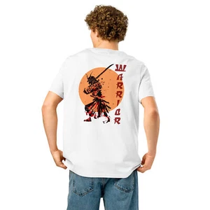 Camiseta Guerrero Unisex Orgánica Cuello Acanalado - Imagen 1 de 21