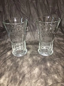 Vintage Coca Cola Clear Flared Glasses Tumbler 16 oz Heavy Glass by Libbey - Picture 1 of 3