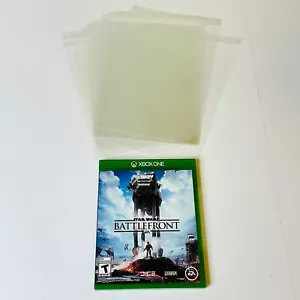 80 Resealable Protective Game Case Sleeves for Xbox One Series S X Games Sleeve. - Picture 1 of 3