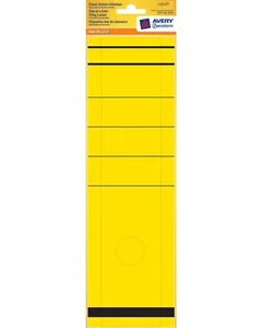 Avery 50x Ordner-Etiketten Large de Long A4 Dos de Classeur Étiquette Dorsale - Afbeelding 1 van 8