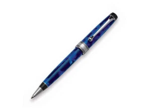 Aurora Optima Ballpoint pen, Auroloide, Blue, Chrome Trim, 998-CBA - Picture 1 of 8