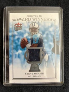Steve McNair Certified Game Used Jersey Card (Inventory #B) - Picture 1 of 1
