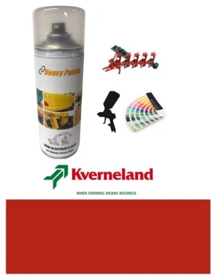 Kverneland Plough Red Paint High Endurance Enamel Paint 400ml Aerosol