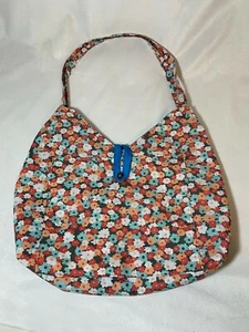  Bolso de Mano Floral Hecho a Mano - Estampado Multicolor 9"-11" Alto - Imagen 1 de 5