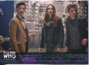 Doctor Who Timeless Green Parallel Base Card #83 Asylum of the Daleks - Picture 1 of 1