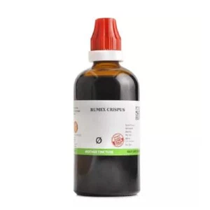 BJain Rumex Crispus 1X (Q) Mother Tinctures (100ml) - Picture 1 of 1