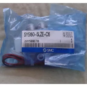 1PZ Nuova Elettrovalvola SMC SY5160-5LZE-C6 Garanzia Qualità - Foto 1 di 2