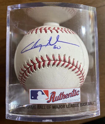 Sweet Spot Chris Tillman Signed Autographed Rawlings Official MLB Ball - Orioles - Image 1 of 4