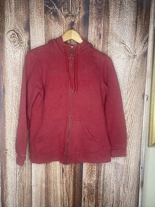 Carhartt Women’s Zip Up Hoodie Size Medium 8-10 Sweater - Picture 1 of 3