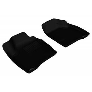 L1CH04311509 3D Mats USA Floor Front Black for Chevy Chevrolet Impala Limited