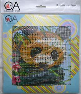 Collection D' Art Tapestry Kit, PANDA, 19cm x 19cm (#4.011K) - Imagen 1 de 2