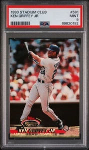 1993 Stadium Club Ken Griffey JR. #591 PSA 9 MINT HOF - Bild 1 von 2
