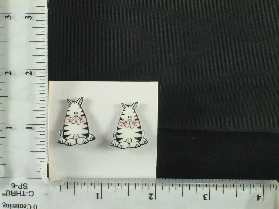 Pendientes Shrinky Dink hechos a mano Foto 1 de 1