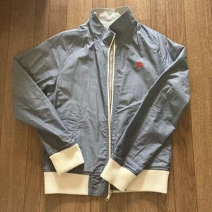 Blue Striped Jacket M Size Used - Picture 1 of 2