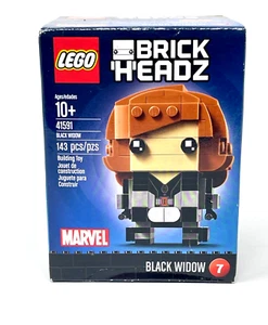 LEGO 41591 Black Widow Brickheadz Marvel Avengers - New & Sealed - Picture 1 of 5