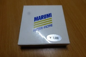 ORIGINAL RETRO VINTAGE Marumi Camera Lens Filter 49mm Skylight 1B - Picture 1 of 4