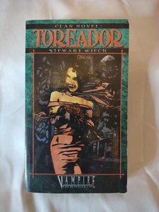White Wolf Vampire The Masquerade Novel Clan Novel - Toreador VG - Picture 1 of 10