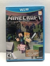 Minecraft (Wii U, 2015) Complete Tested Working - Free Ship