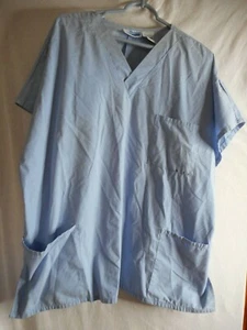 Blau Sx 2x (20W) Peeling Top medizinische Uniform MHD Peelings - Bild 1 von 6
