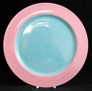 Plato de cena Lindt Stymeist Colorways colores rosa y turquesa - Imagen 1 de 4