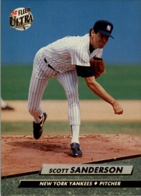 1992 Ultra MLB Scott Sanderson #414 - Image 1 of 2