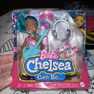 Juego de muñecas Barbie Chelsea Can Be Pop Star Rockstar totalmente nuevo - Imagen 1 de 20