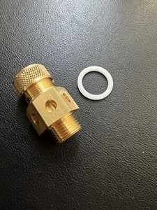 Sicherheits Überdruck Ventil + Dichtung Erhitzer M18x1,5 1,8 Bar San Marco - Bild 1 von 5