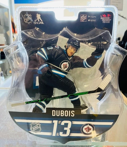 PIERRE-LUC DUBOIS IMPORT DRAGONS BRAND NEW IN BOX 6" FIGURE NHL WINNIPEG JETS Cover
